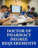 Doctor of Pharmacy Degree Requirements